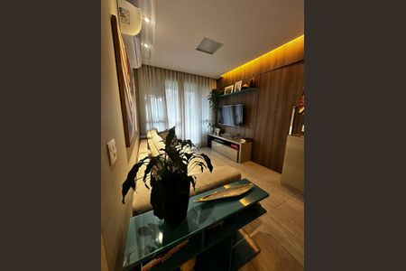 Sala  de apartamento à venda com 3 quartos, 85m² em Estrela Dalva, Belo Horizonte