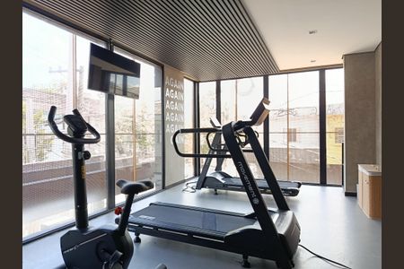 Studio à venda com 21m², 1 quarto e sem vaga Studio à venda com 21m², 1 quarto e sem vagaAcademia