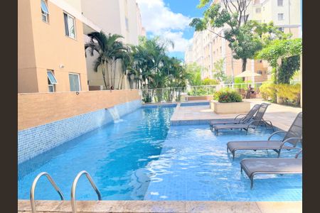 Apartamento à venda com 55m², 2 quartos e 1 vagaPiscina com cascata