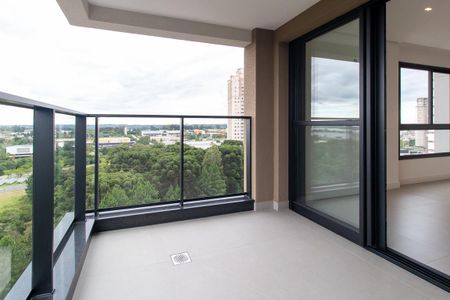 Varanda da Sala de apartamento para alugar com 3 quartos, 111m² em Campina do Siqueira, Curitiba