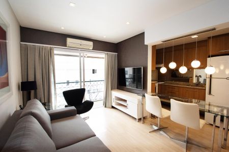 entrada de apartamento para alugar com 1 quarto, 54m² em Jardim Paulista, São Paulo