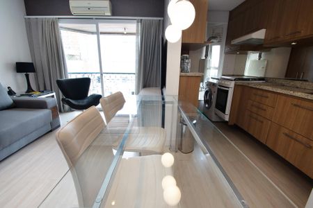 Apartamento para alugar com 54m², 1 quarto e 1 vaga Apartamento para alugar com 54m², 1 quarto e 1 vagaSala de jantar