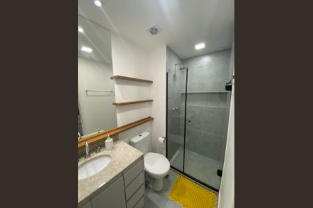 Banheiro de apartamento para alugar com 1 quarto, 24m² em Consolação, São Paulo