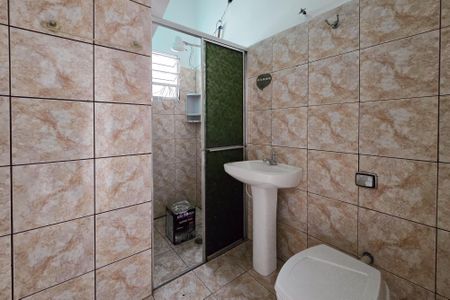 Banheiro Social de casa para alugar com 1 quarto, 100m² em Assunção, São Bernardo do Campo