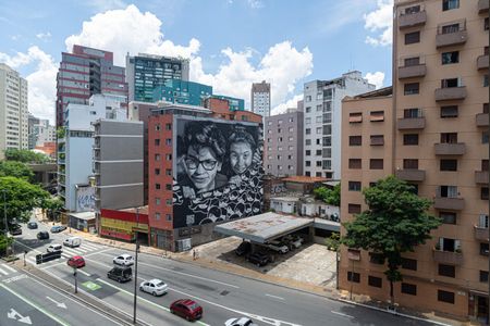 Vista do Quarto de kitnet/studio para alugar com 1 quarto, 34m² em Bela Vista, São Paulo