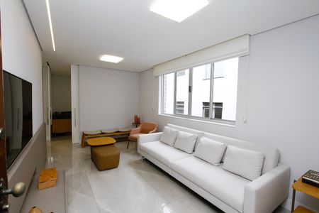 Sala de apartamento à venda com 3 quartos, 110m² em Luxemburgo, Belo Horizonte