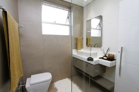 Apartamento à venda com 110m², 3 quartos e 2 vagasBanheiro Social