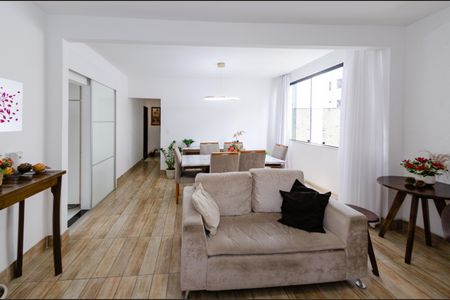 Sala de apartamento à venda com 3 quartos, 110m² em Castelo, Belo Horizonte