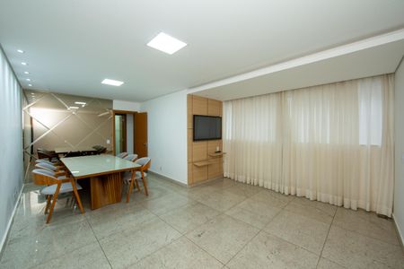 SALA de apartamento à venda com 3 quartos, 97m² em Buritis, Belo Horizonte