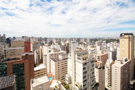Vista da Sala de apartamento à venda com 4 quartos, 145m² em Jardins, São Paulo