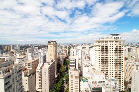 Vista da Sala de apartamento à venda com 4 quartos, 145m² em Jardins, São Paulo