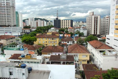 Vista  de apartamento para alugar com 2 quartos, 102m² em Gonzaga, Santos