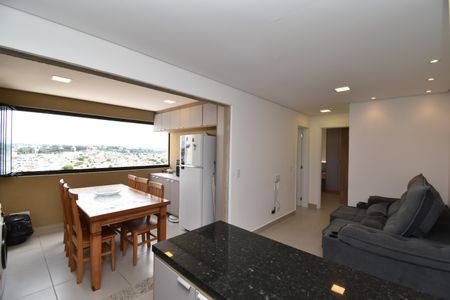 Sala de Estar de apartamento para alugar com 2 quartos, 49m² em Alto Tarumã, Pinhais
