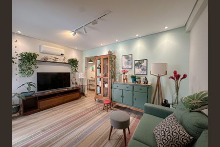 Sala de apartamento para alugar com 2 quartos, 86m² em Vila Romana, São Paulo