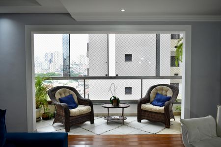 Sala de apartamento à venda com 4 quartos, 140m² em Vila Monte Alegre, São Paulo