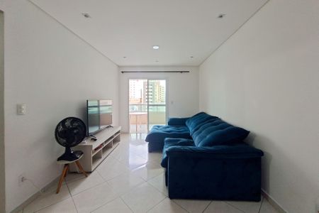 Sala de apartamento para alugar com 3 quartos, 130m² em Guilhermina, Praia Grande
