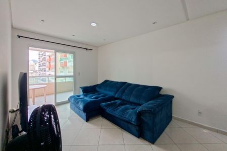 Sala de apartamento para alugar com 3 quartos, 130m² em Guilhermina, Praia Grande