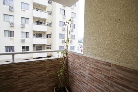 Varanda da Sala de apartamento à venda com 2 quartos, 55m² em Taquara, Rio de Janeiro