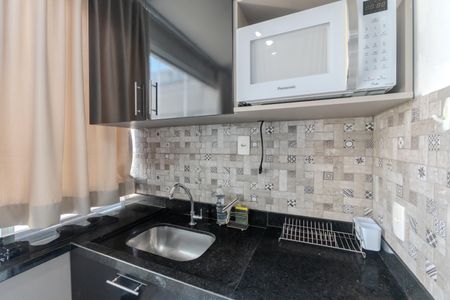 Studio para alugar com 30m², 1 quarto e 1 vaga Studio para alugar com 30m², 1 quarto e 1 vagaCozinha