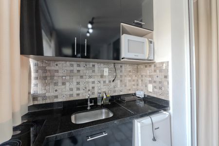 Studio para alugar com 30m², 1 quarto e 1 vaga Studio para alugar com 30m², 1 quarto e 1 vagaCozinha