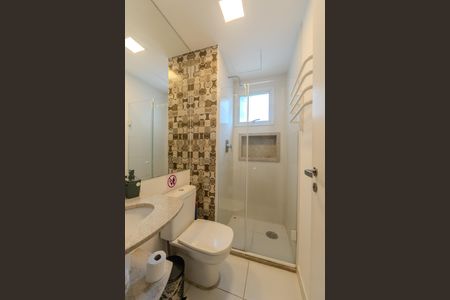 Studio para alugar com 30m², 1 quarto e 1 vaga Studio para alugar com 30m², 1 quarto e 1 vagaBanheiro