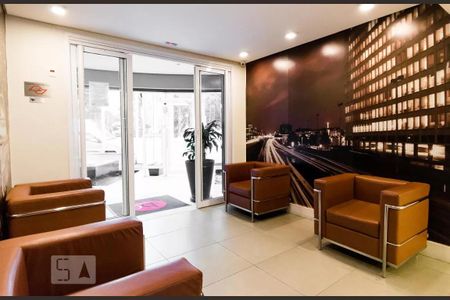 Studio para alugar com 30m², 1 quarto e 1 vaga Studio para alugar com 30m², 1 quarto e 1 vagaHall de entrada