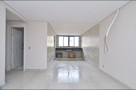 Sala Ambientes de apartamento à venda com 2 quartos, 60m² em Sagrada Família, Belo Horizonte