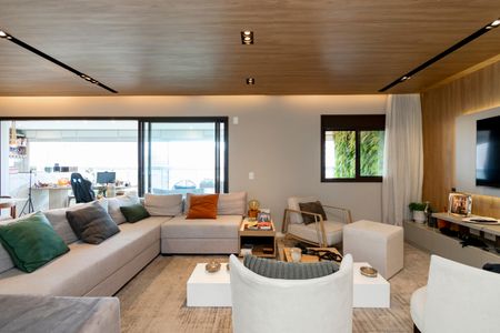 Sala de apartamento à venda com 3 quartos, 178m² em Jardim das Acacias, São Paulo