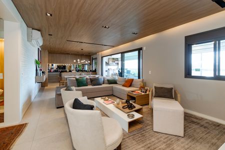 Sala de apartamento à venda com 3 quartos, 178m² em Jardim das Acacias, São Paulo