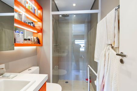 Apartamento à venda com 178m², 3 quartos e 2 vagasBanheiro da Suíte 3