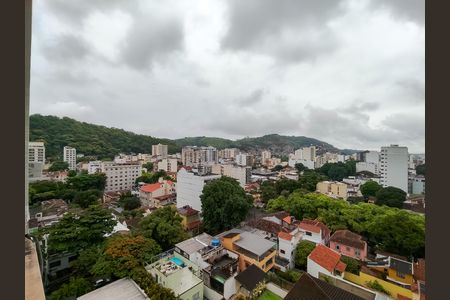 Vista da Sala de apartamento à venda com 3 quartos, 125m² em Grajaú, Rio de Janeiro