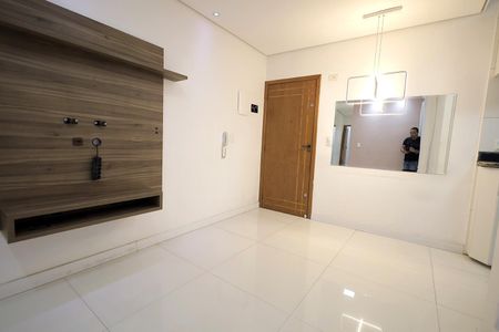 Sala de apartamento para alugar com 2 quartos, 56m² em Vila Progresso, Santo André