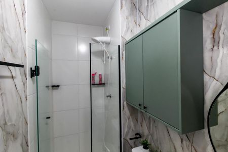 Banheiro de apartamento para alugar com 1 quarto, 104m² em Jardim Monte Kemel, São Paulo