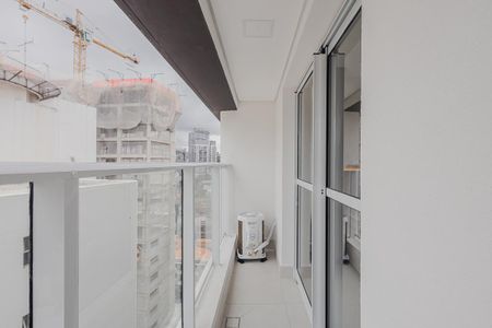 Studio para alugar com 26m², 1 quarto e sem vagaVaranda