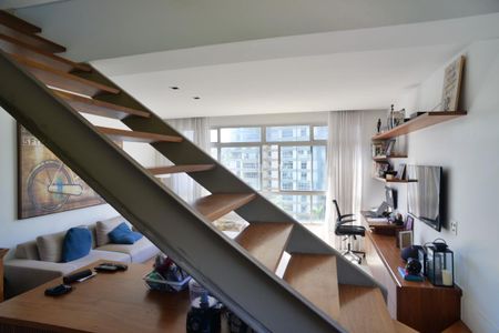 Sala de apartamento à venda com 2 quartos, 125m² em São Conrado, Rio de Janeiro