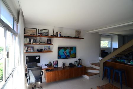 Sala de apartamento à venda com 2 quartos, 125m² em São Conrado, Rio de Janeiro