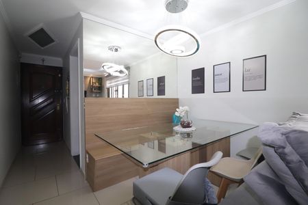 Sala de apartamento à venda com 3 quartos, 94m² em Campestre, Santo André