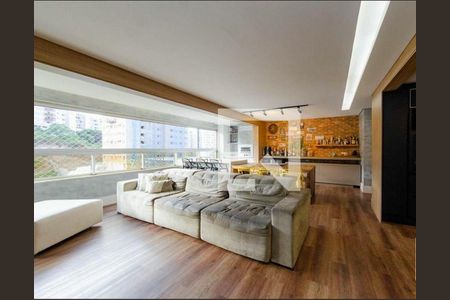 Sala  de apartamento à venda com 4 quartos, 125m² em Buritis, Belo Horizonte