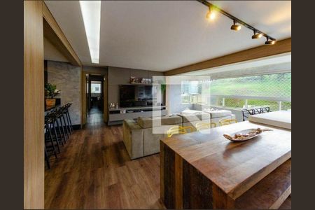 Sala  de apartamento à venda com 4 quartos, 125m² em Buritis, Belo Horizonte