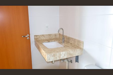 Banheiro - torneira de apartamento para alugar com 2 quartos, 66m² em Setor Pedro Ludovico, Goiânia