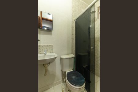 Banheiro de kitnet/studio para alugar com 1 quarto, 20m² em Tatuapé, São Paulo