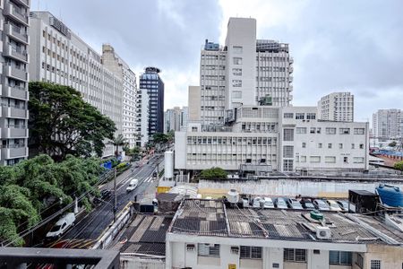 Vista da Varanda de kitnet/studio para alugar com 1 quarto, 31m² em Vila Mariana, São Paulo