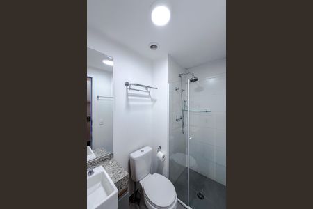 Studio para alugar com 31m², 1 quarto e sem vaga Studio para alugar com 31m², 1 quarto e sem vagaBanheiro