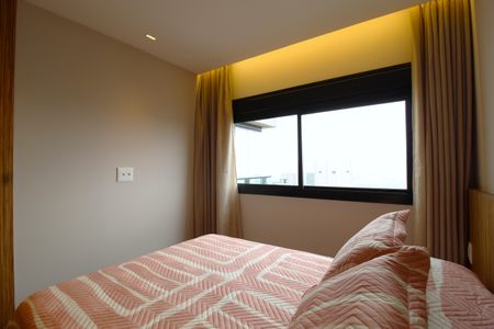 Quarto Suíte de apartamento para alugar com 1 quarto, 36m² em Indianópolis, São Paulo