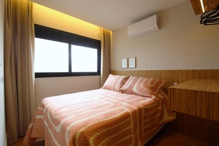 Quarto Suíte de apartamento para alugar com 1 quarto, 36m² em Indianópolis, São Paulo