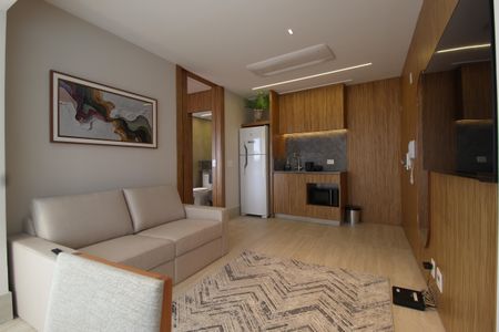 Apartamento para alugar com 36m², 1 quarto e 1 vagaSala/Cozinha