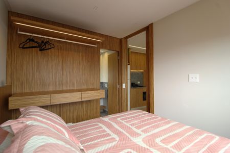 Quarto Suíte de apartamento para alugar com 1 quarto, 36m² em Indianópolis, São Paulo