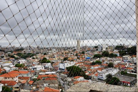 Apartamento à venda com 69m², 2 quartos e 1 vagaDetalhe - Vista da Varanda da Sala e Sala de Jantar