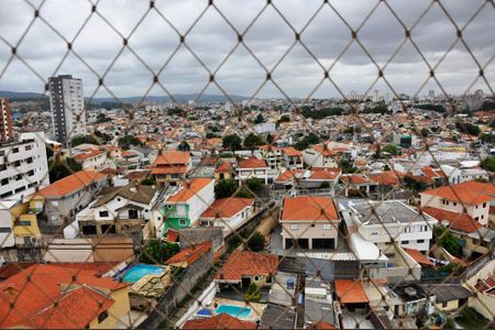 Apartamento à venda com 69m², 2 quartos e 1 vagaDetalhe - Vista da Varanda da Sala e Sala de Jantar