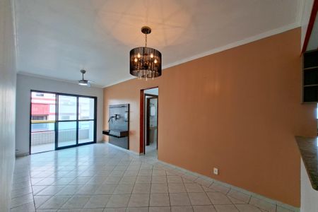 Sala de apartamento para alugar com 2 quartos, 78m² em Aviação, Praia Grande